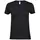 Tee Jays Luxury T-shirt dam, Svart, Svart, swatch