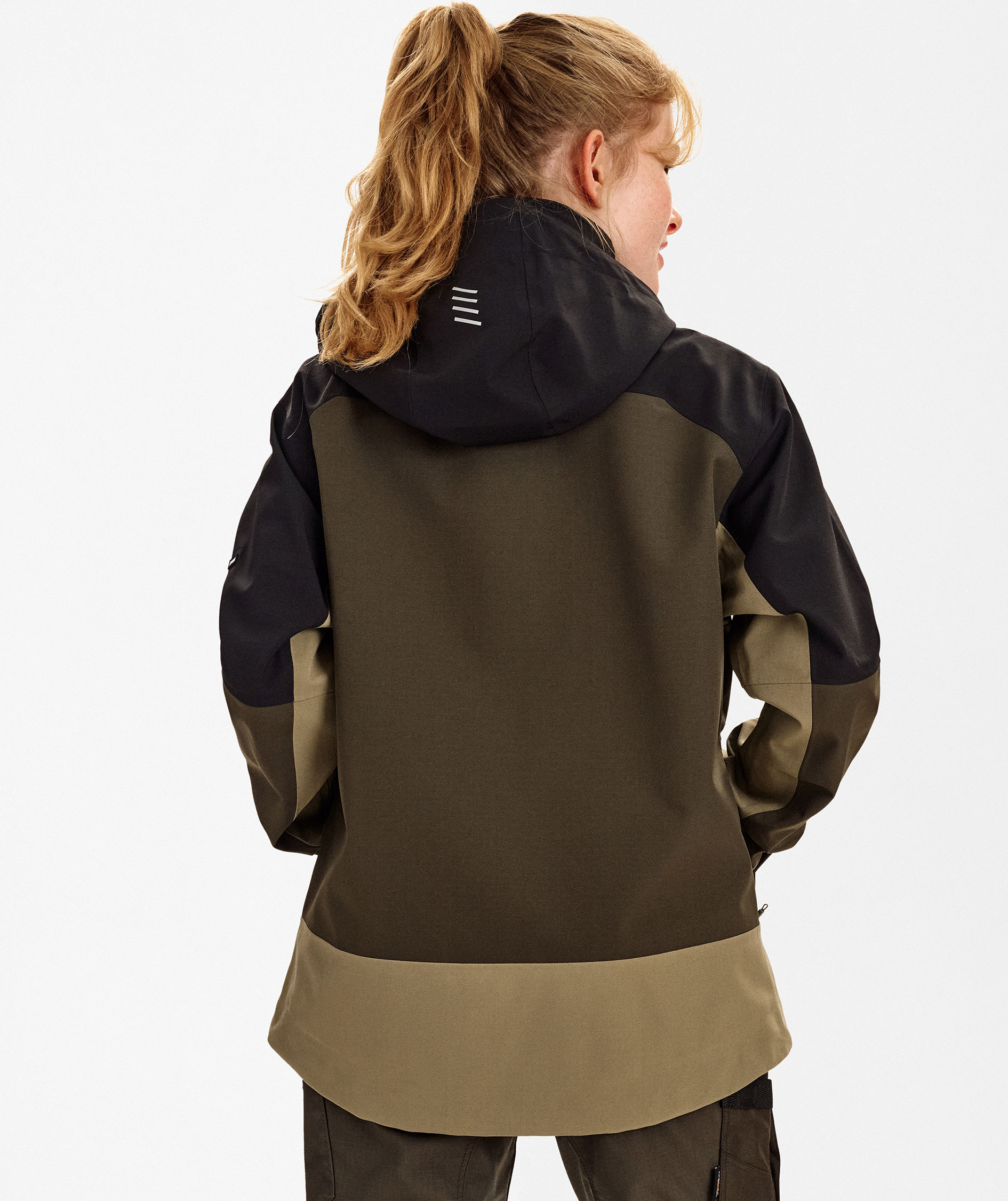 Engel Entire dame skaljakke, Forest Green/Black, large image number 4