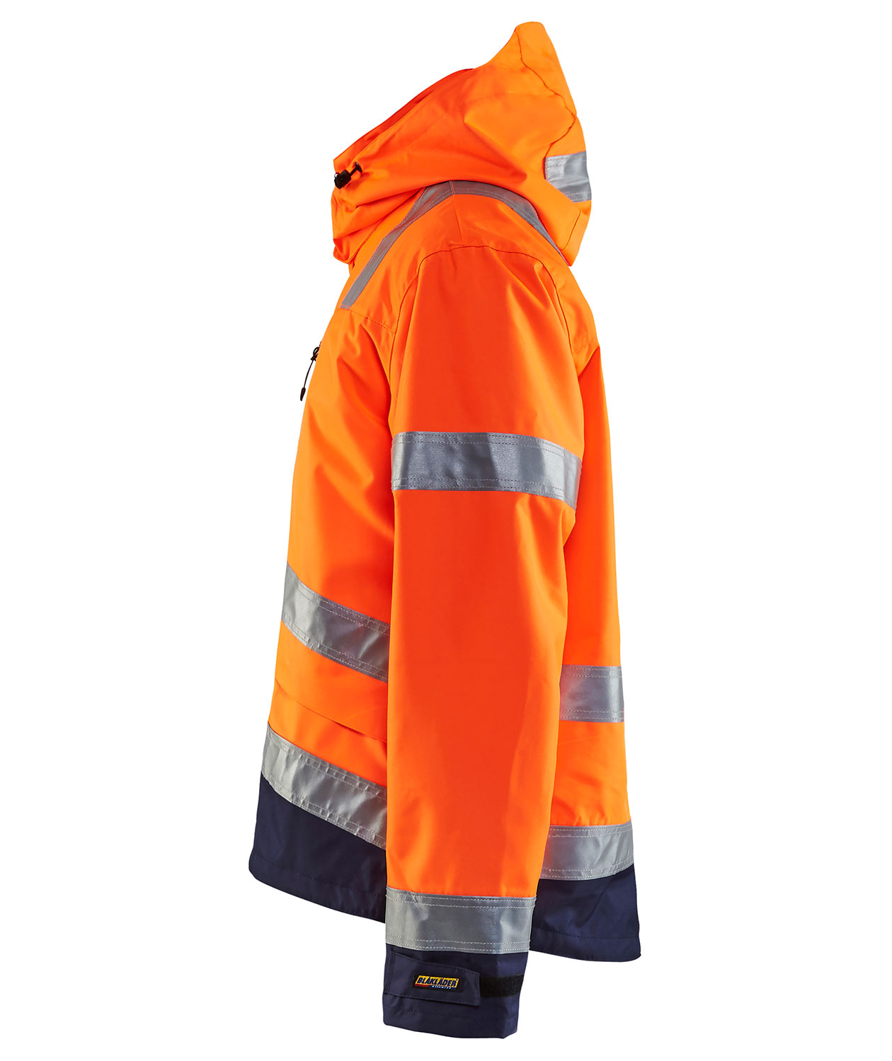 Bl&aring;kl&auml;der skaljakke, Hi-vis&nbsp;Orange/Marine, large image number 3