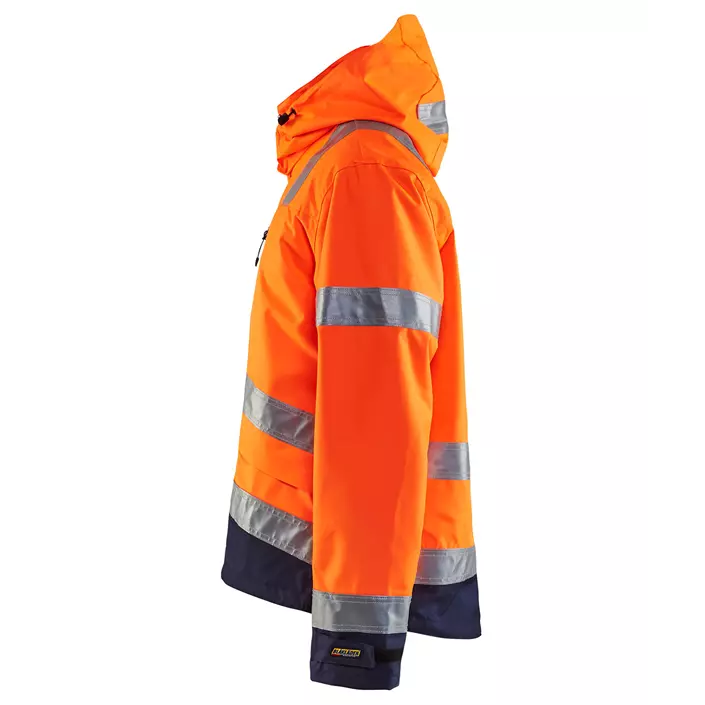 Blåkläder skaljakke, Hi-vis Orange/Marine, large image number 3