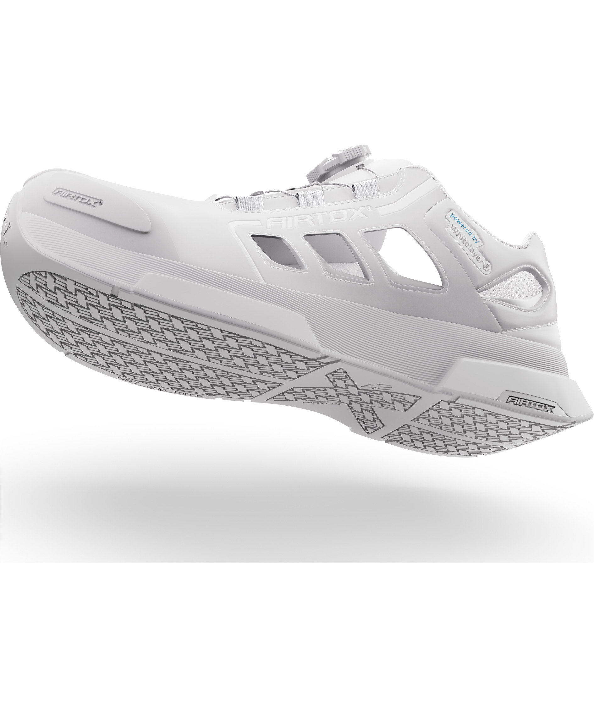 Airtox FW22 safety sandals S1, White, large image number 3