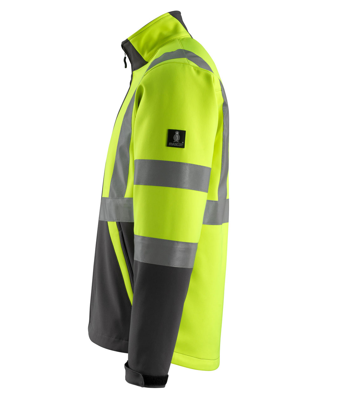 Mascot Safe Light Kiama softshell jacket, Hi-vis Yellow/Dark anthracite