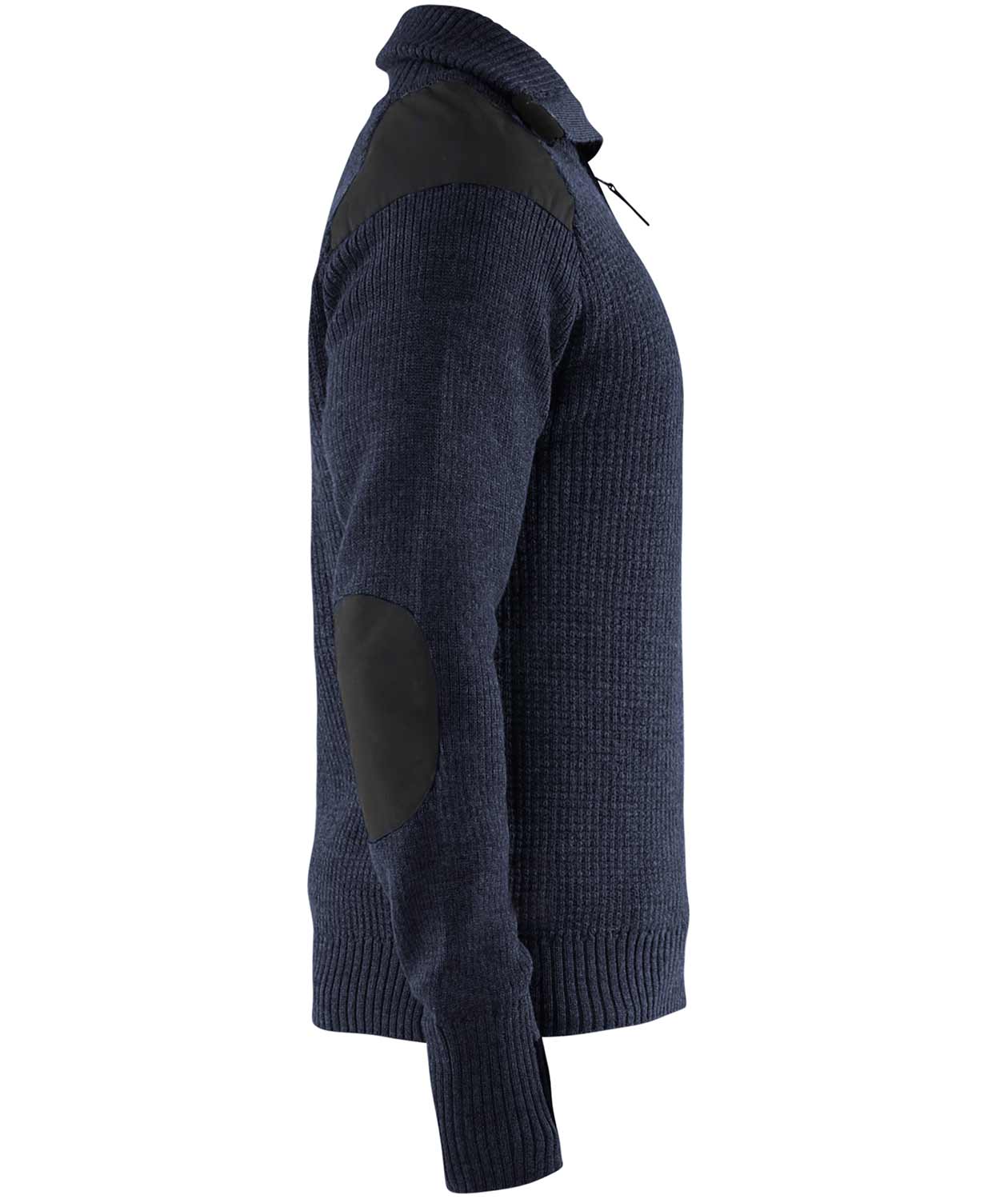 Bl&aring;kl&auml;der uld tr&oslash;je, M&oslash;rk marine/m&oslash;rk gr&aring;, large image number 3