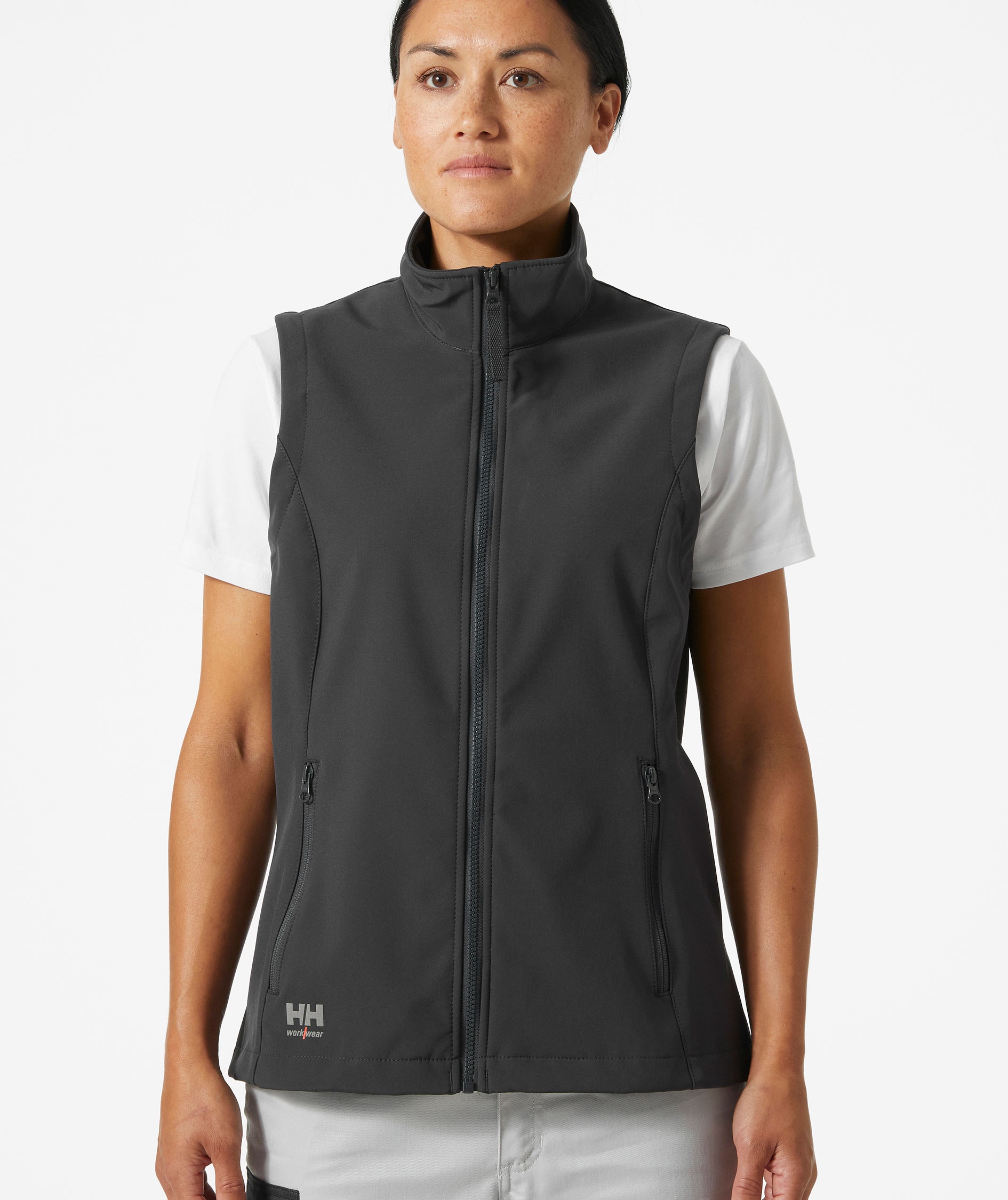 Helly Hansen Manchester 2.0 women's softshell vest, Ebony