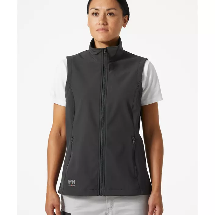 Helly Hansen Manchester 2.0 women's softshell vest, Ebony, large image number 1