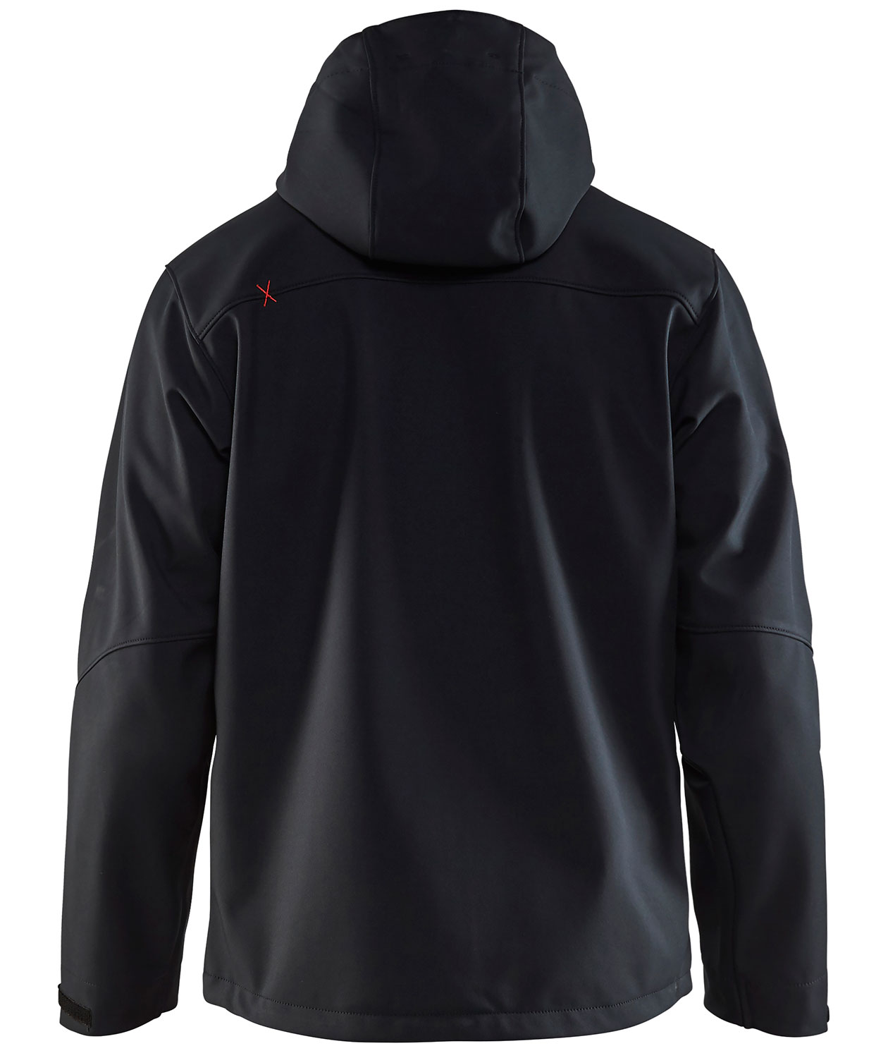 Bl&aring;kl&auml;der softshell jacket, Black/Red