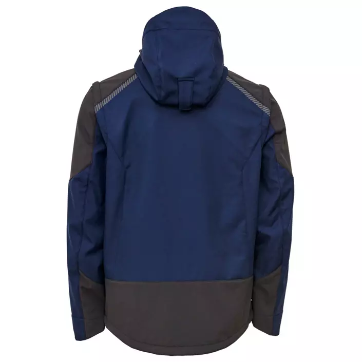 Elka Working Xtreme 2-in-1 softshell jacket, Navy/Black, large image number 1