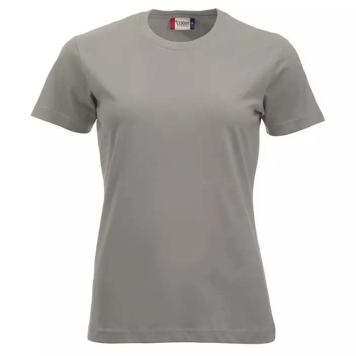 Clique New Classic T-shirt dam, Silver Grey, large image number 0
