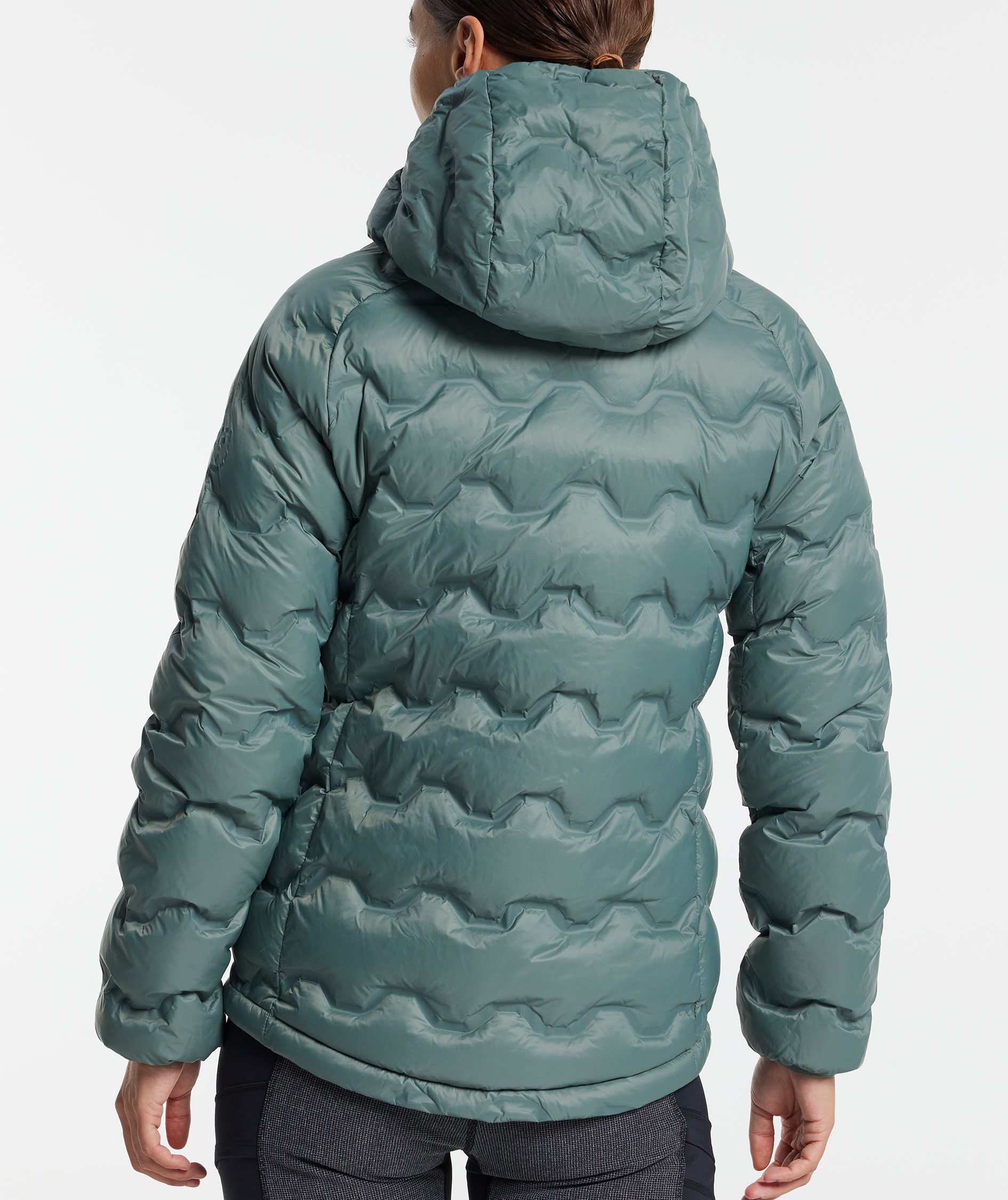 Tenson TXlite Shibui women's down jacket, Grey Green, large image number 9