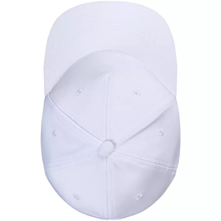 Karlowsky 5 panel stretch cap, White, large image number 3