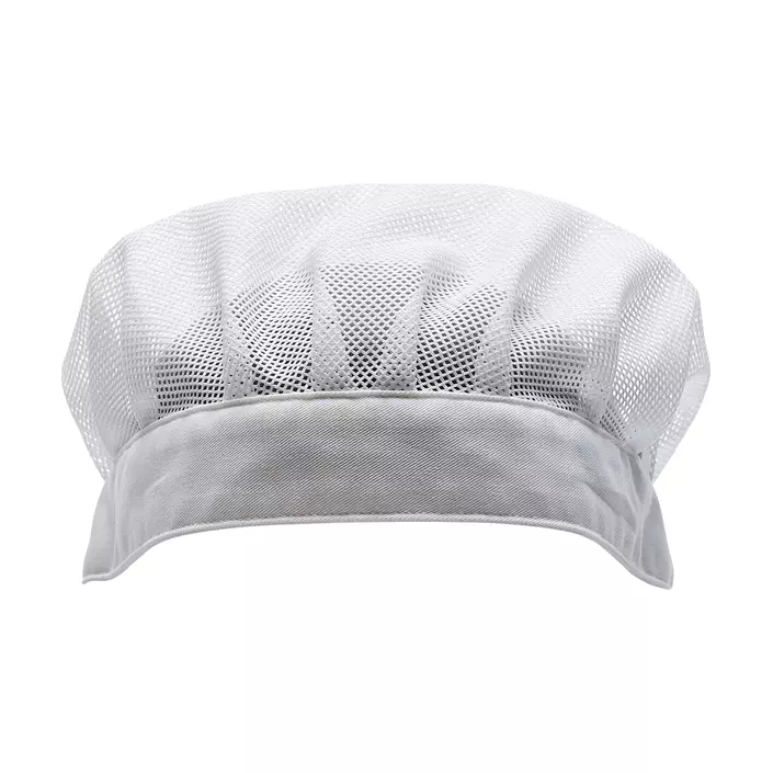 Mascot Food & Care HACCP-godkjent hatt med hårnett, Hvit, Hvit, large image number 1