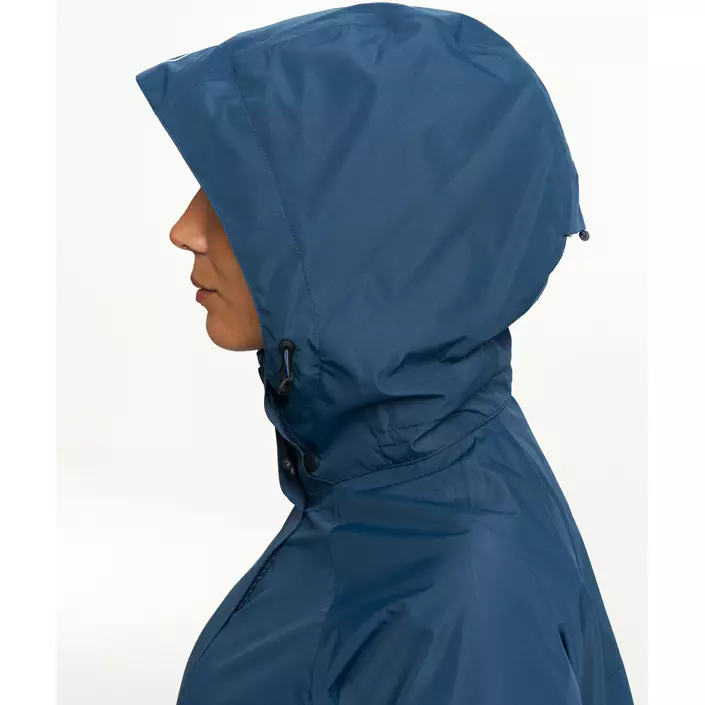 Tenson Westing dame regnjakke, Mørkeblå, large image number 6