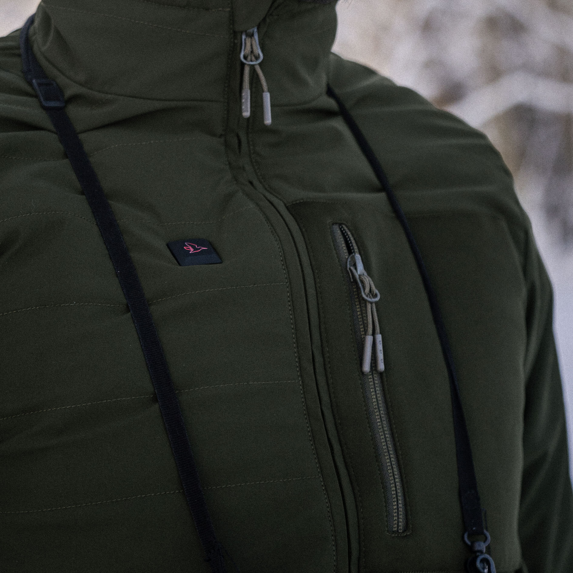 Seeland Celsius Heat quilted jacket, Pine green, large image number 4