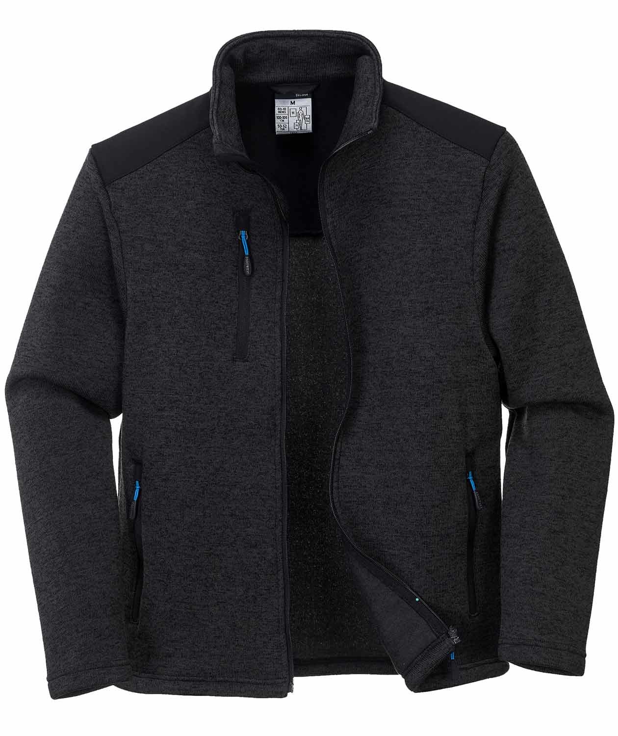 Portwest KX3 knitted fleece jacket, Dark Grey, large image number 4