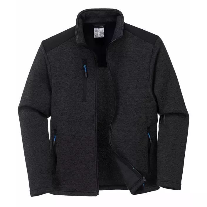 Portwest KX3 knitted fleece jacket, Dark Grey, large image number 4