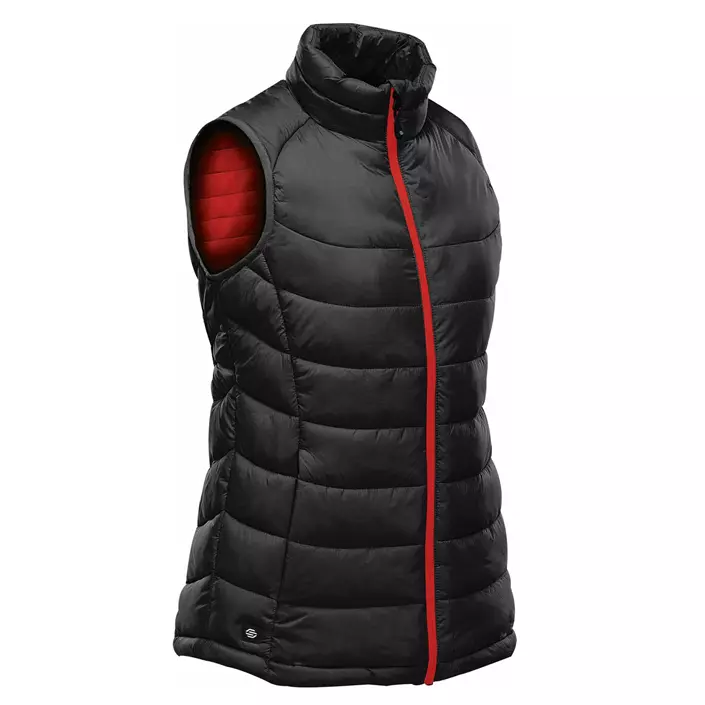 Stormtech Stavanger women's vest, Black/Red, large image number 1