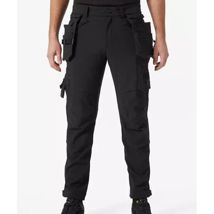 Helly Hansen Magni craftsman trousers full stretch, Black, large image number 1