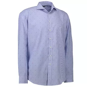 ID Non-Iron Modern fit skjorte, Pisa Blå