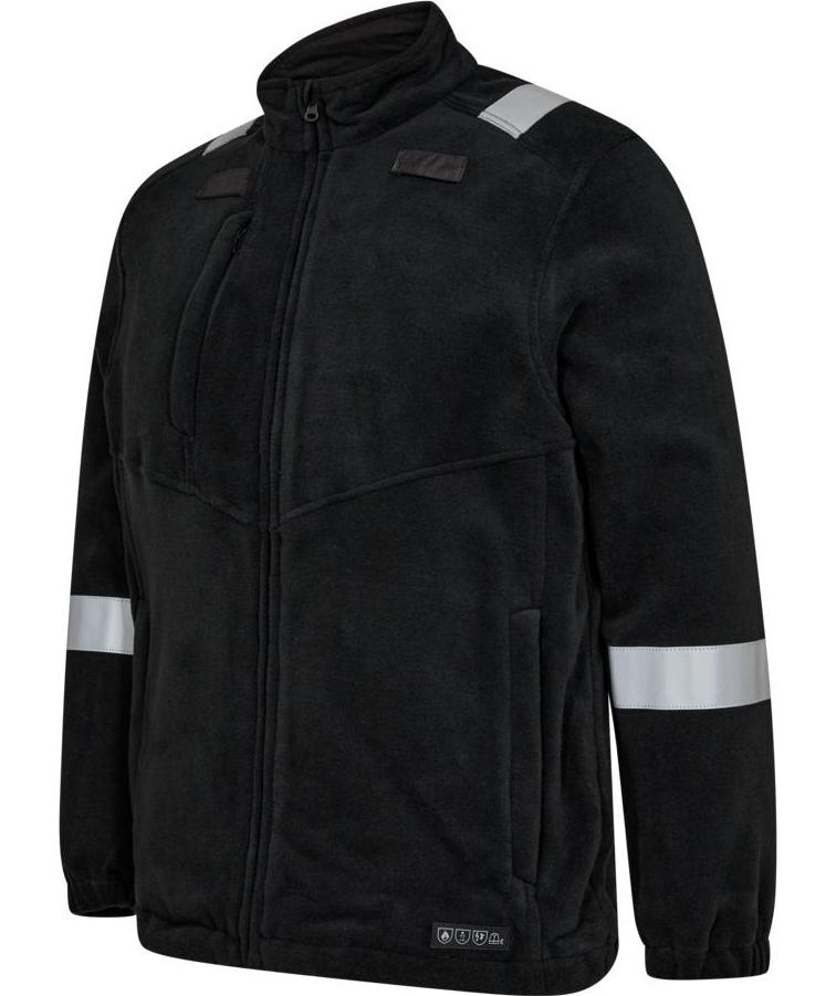 Engel Safety+ fleece jacket, Black, large image number 2