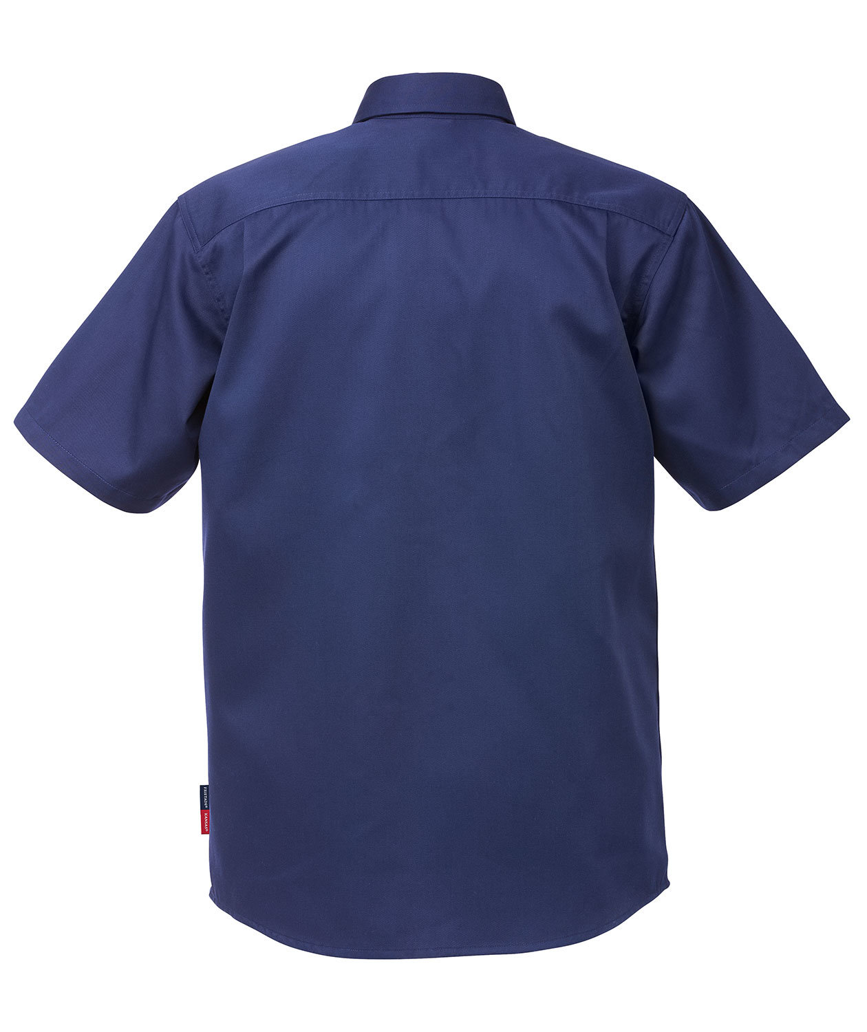 Kansas kort&auml;rmad arbetsskjorta, M&ouml;rk Marinbl&aring;