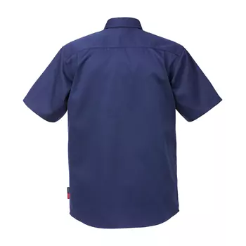 Kansas short-sleeved work shirt, Dark Marine Blue