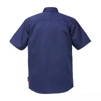 Kansas short-sleeved work shirt, Dark Marine Blue