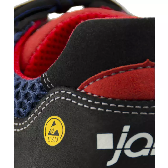Jalas 3700R Respiro safety shoes S2, Black/blue/red, large image number 1