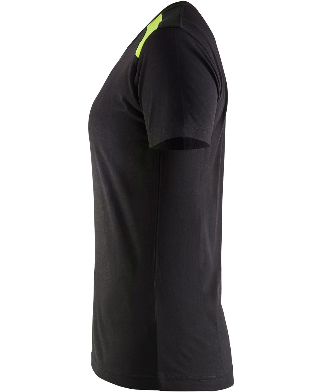 Bl&aring;kl&auml;der Damen T-Shirt, Schwarz/Hi-Vis Gelb, Schwarz/Hi-Vis Gelb, large image number 2