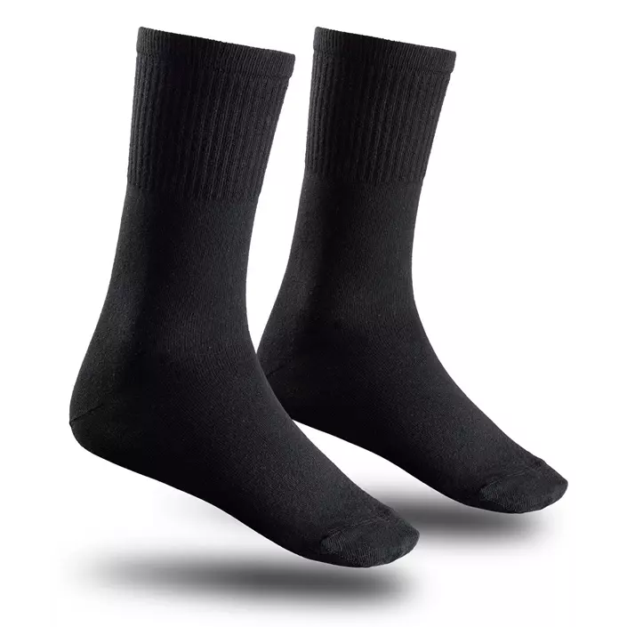 Brynje basic 6-pack sokker, Svart, large image number 0
