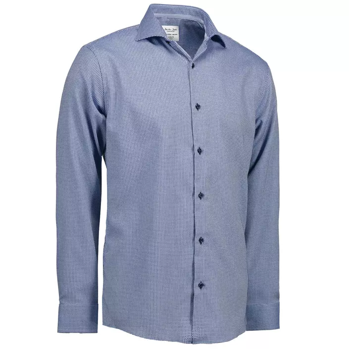 Seven Seas Dobby Alonso modern fit skjorta, Blå, large image number 2