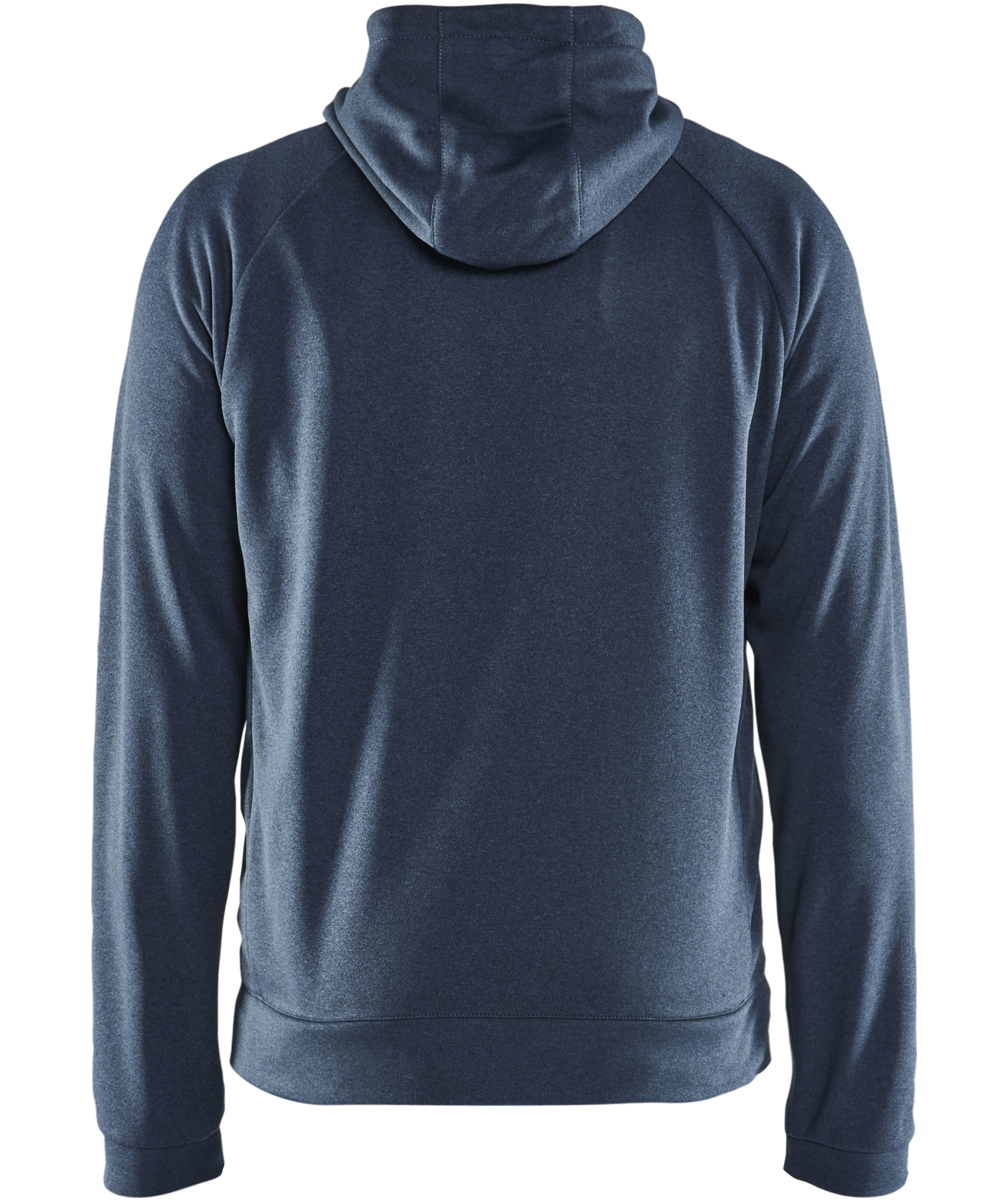 Bl&aring;kl&auml;der hybrid hoodie with zipper, Dusty blue/Dark Marine