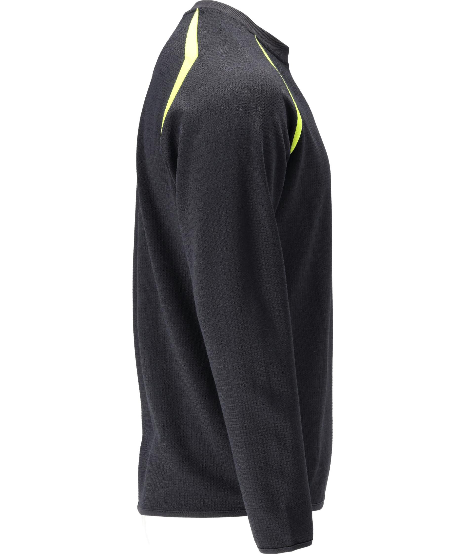 Mascot Accelerate Multisafe sweatshirt, M&oslash;rk Marine/Hi-Vis Gul, large image number 2