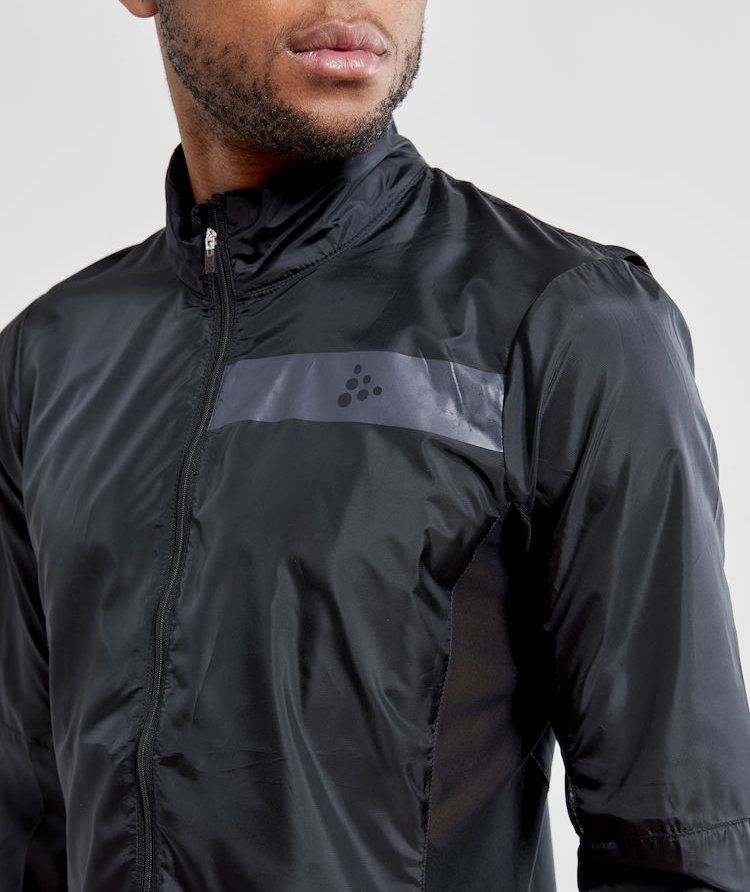 Craft Essence light wind jacket, Black, large image number 4