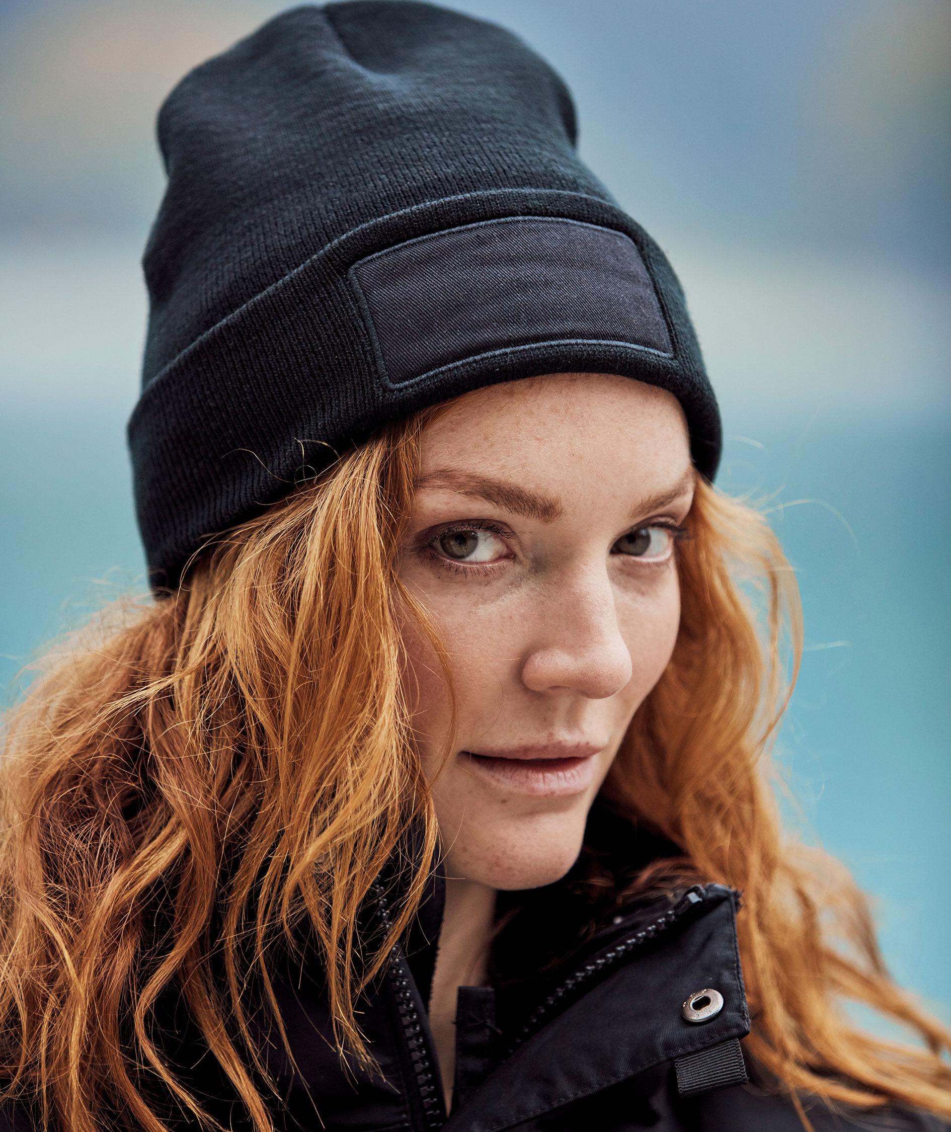 Clique Hubert Patch stickad m&ouml;ssa, Svart, Svart, large image number 4