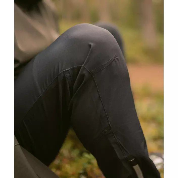 Pinewood Finnveden Trail stretch bukser, Sort, large image number 11