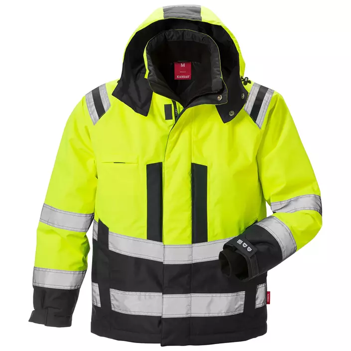 Kansas Airtech® winter jacket 4035, Hi-vis Yellow/Black, large image number 0