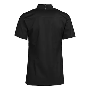 Kentaur modern fit short-sleeved women's chefs/servicesshirt, Black
