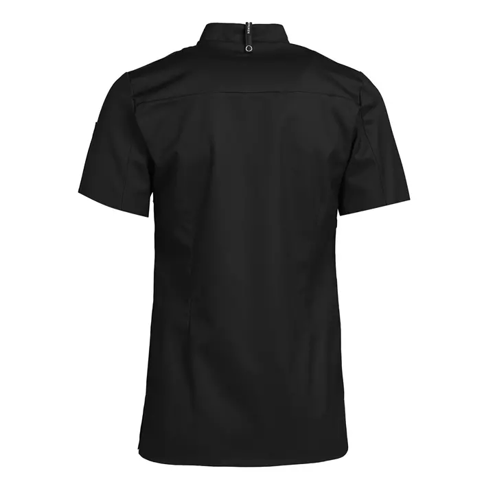 Kentaur modern fit short-sleeved women's chefs/servicesshirt, Black, large image number 1