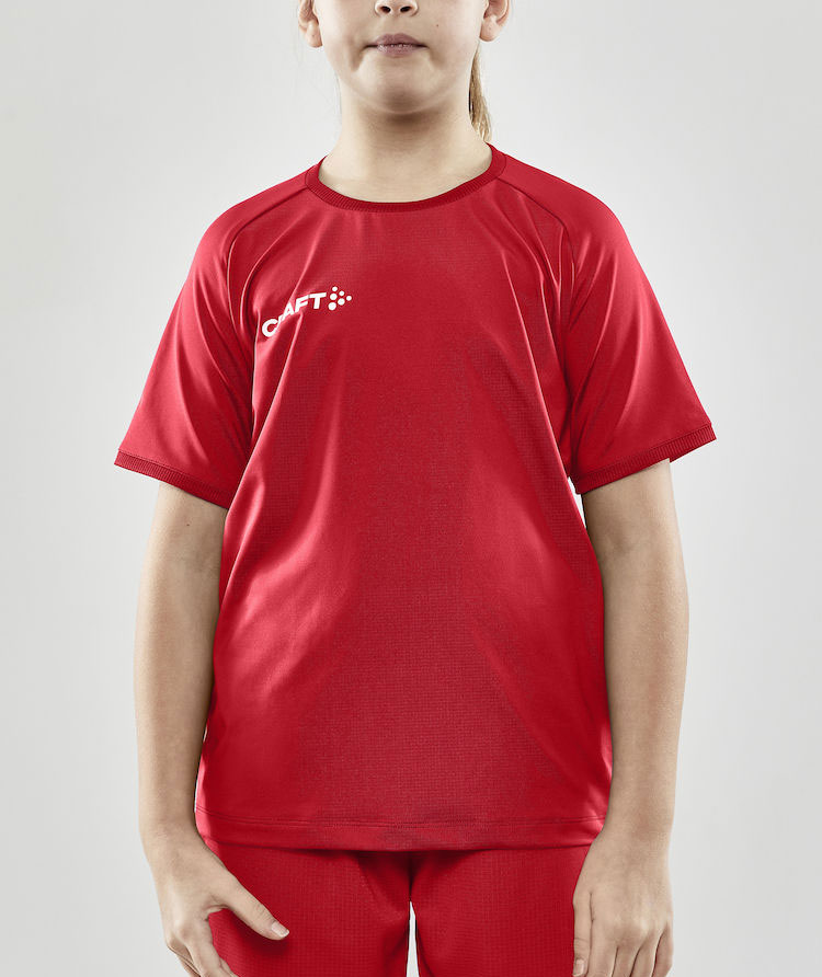 Craft Progress T-shirt for kids, Bright red, large image number 1