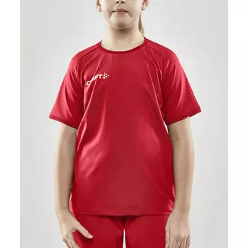Craft Progress T-skjorte for barn, Bright red
