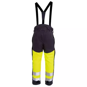 Tranemo FR winter trousers, Hi-Vis yellow/marine