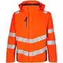 Engel Safety shell jacket, Orange/Blue Ink