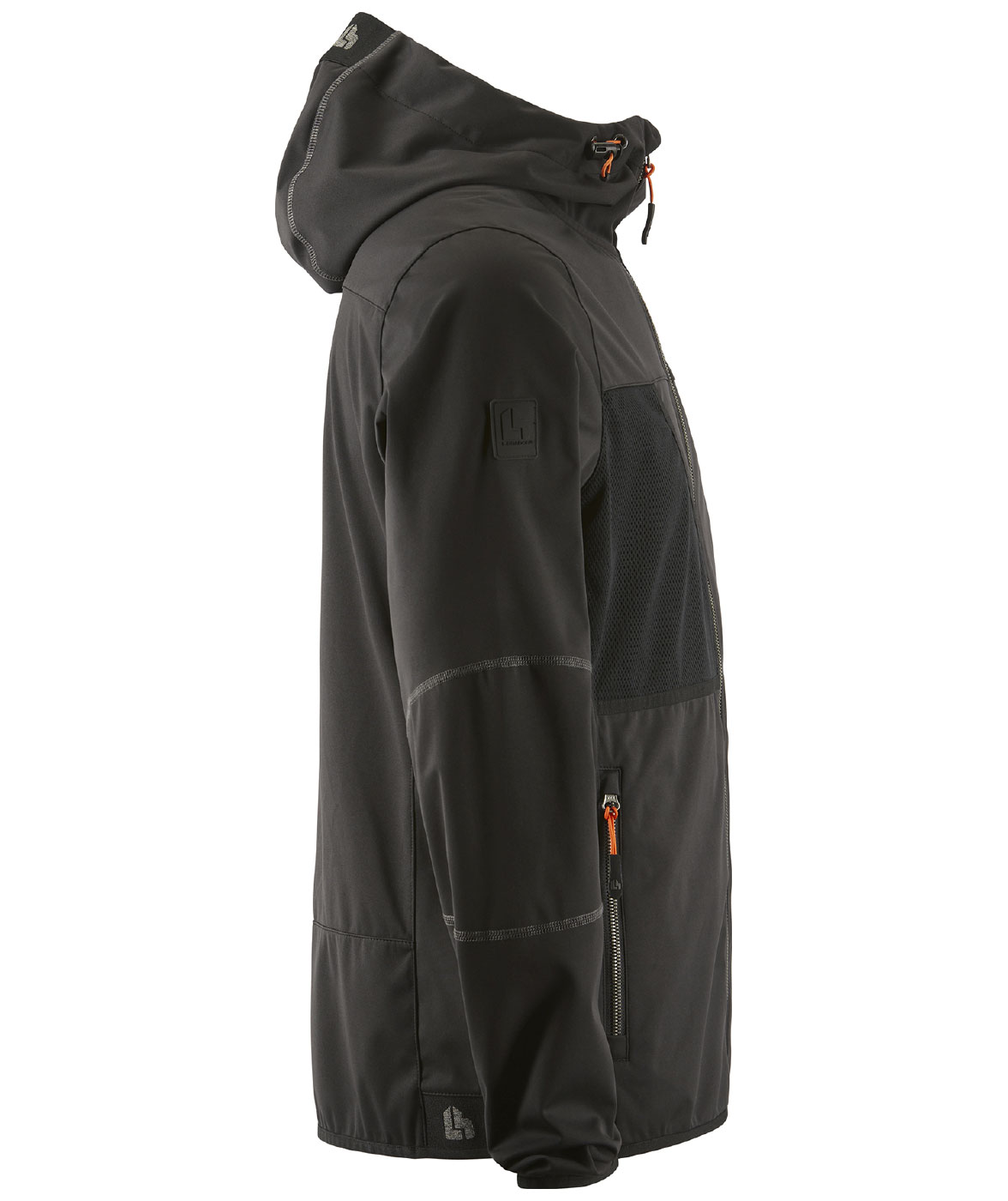 L.Brador&nbsp;Airdry Momentum wind jacket 2050P full stretch, Grey, large image number 2
