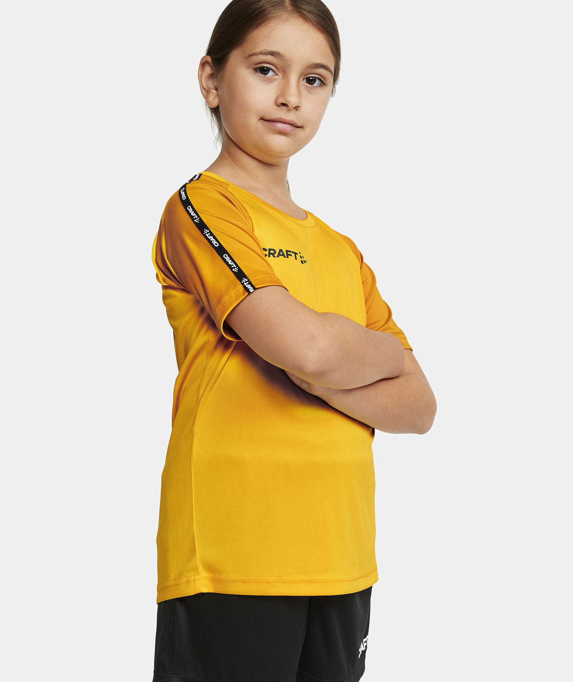 Craft Squad 2.0 Contrast T-shirt for kids, Sweden Yellow-Golden, large image number 7