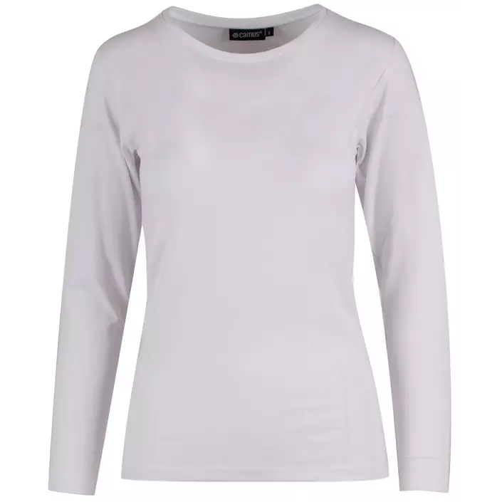 Camus Varna long-sleeved women's T-shirt, White, large image number 0