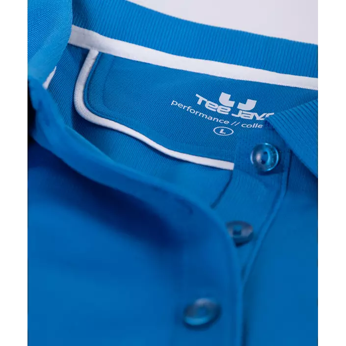 Tee Jays Performance dame polo T-shirt, Azure, large image number 1