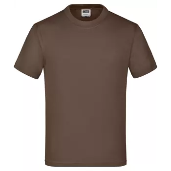 James & Nicholson Junior Basic-T T-Shirt für Kinder, Brown