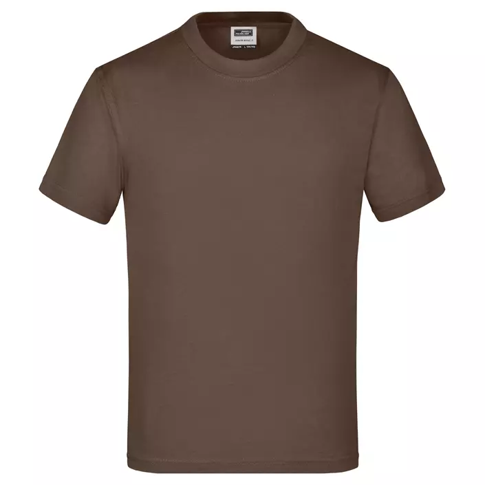 James & Nicholson Junior Basic-T T-shirt for barn, Brown, large image number 0
