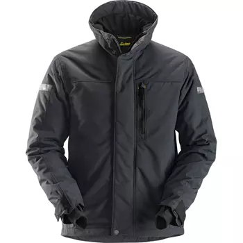 Snickers AllroundWork 37.5® winter work jacket 1100, Steel Grey/Black