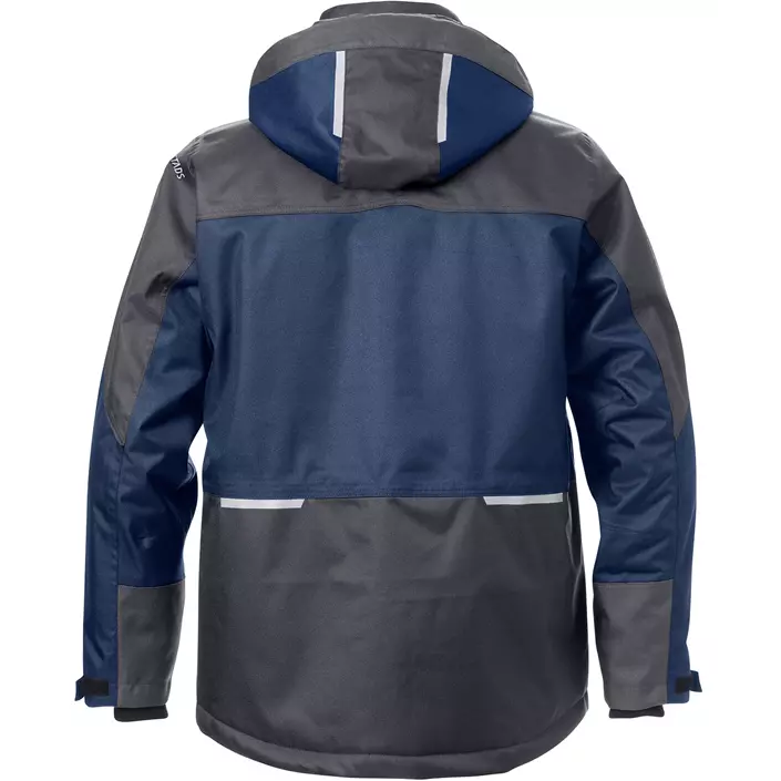 Fristads Airtech® winter jacket 4058, Marine Blue/Grey, large image number 1
